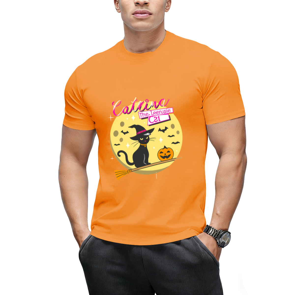 The Teenage Cat Graphic T-Shirt