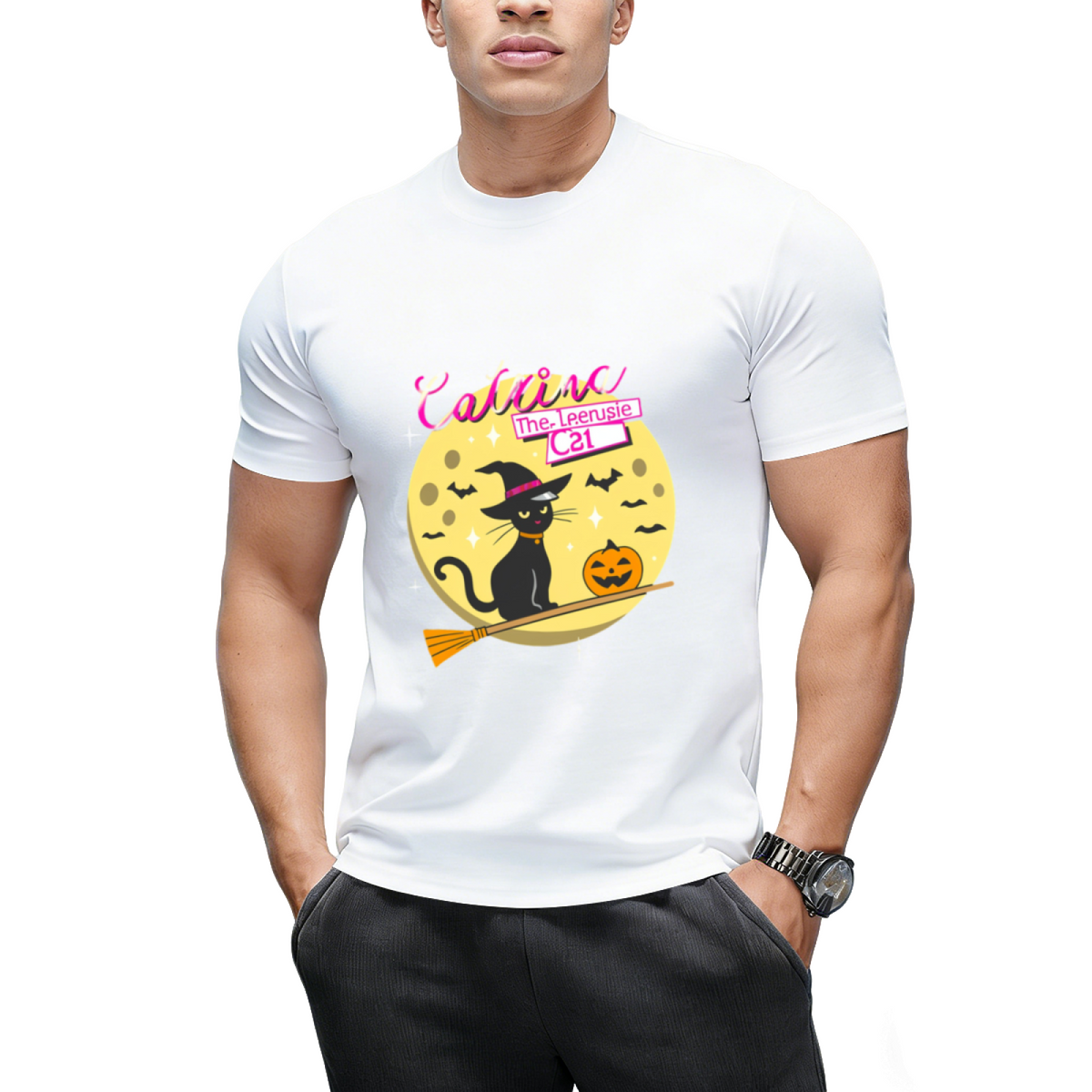 The Teenage Cat Graphic T-Shirt