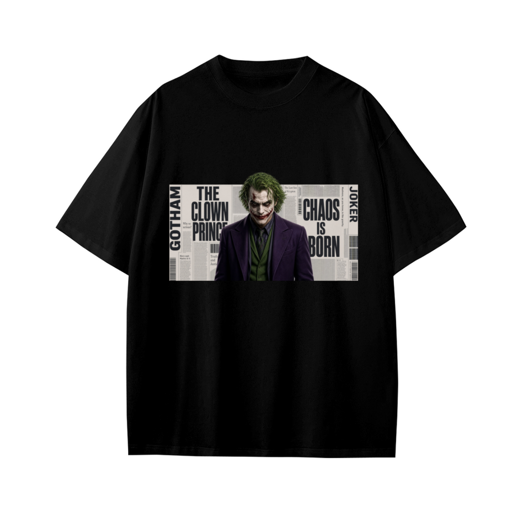 Sinister Clown Headlines Kid's T-Shirt for Halloween