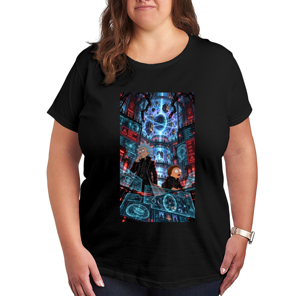 Cyber City Holograms Women's T-Shirt for Game Nights