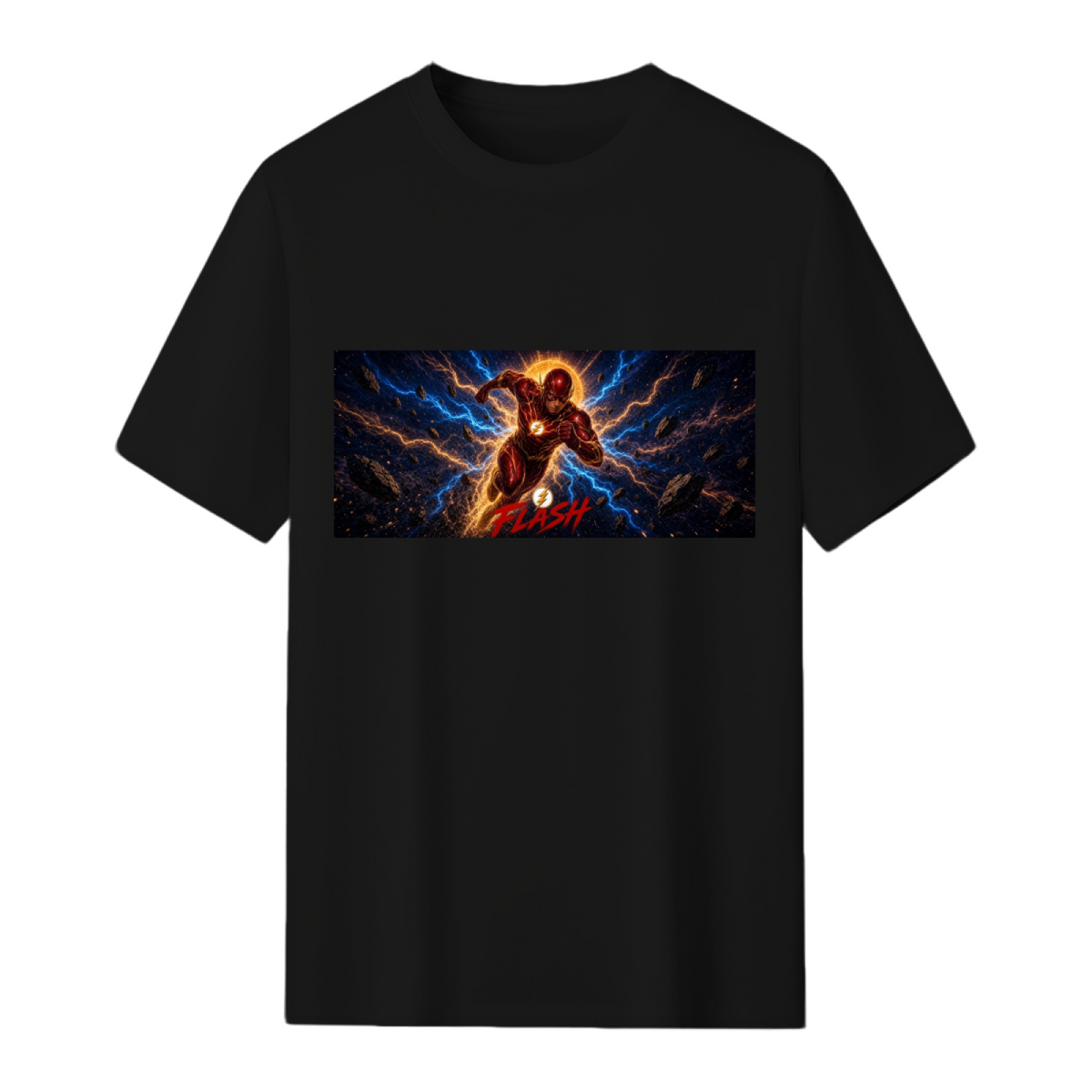 Blue Thunder Sprint Men's T-Shirt for Summer Festivals