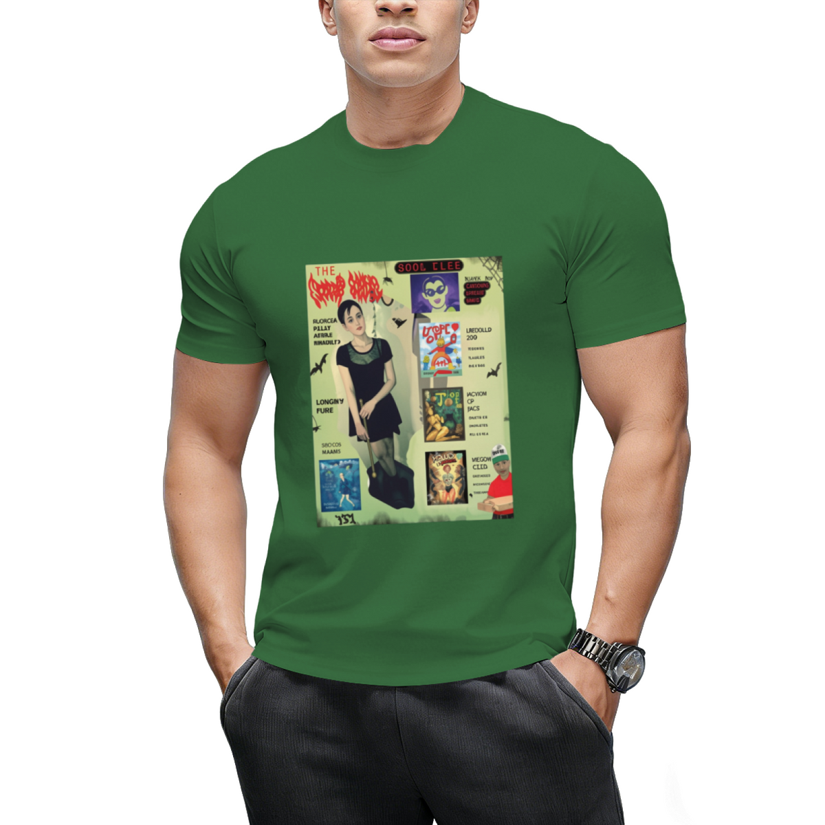 The Groovy Ghoul Club 2 Graphic T-Shirt