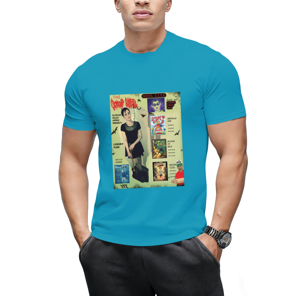 The Groovy Ghoul Club 2 Graphic T-Shirt
