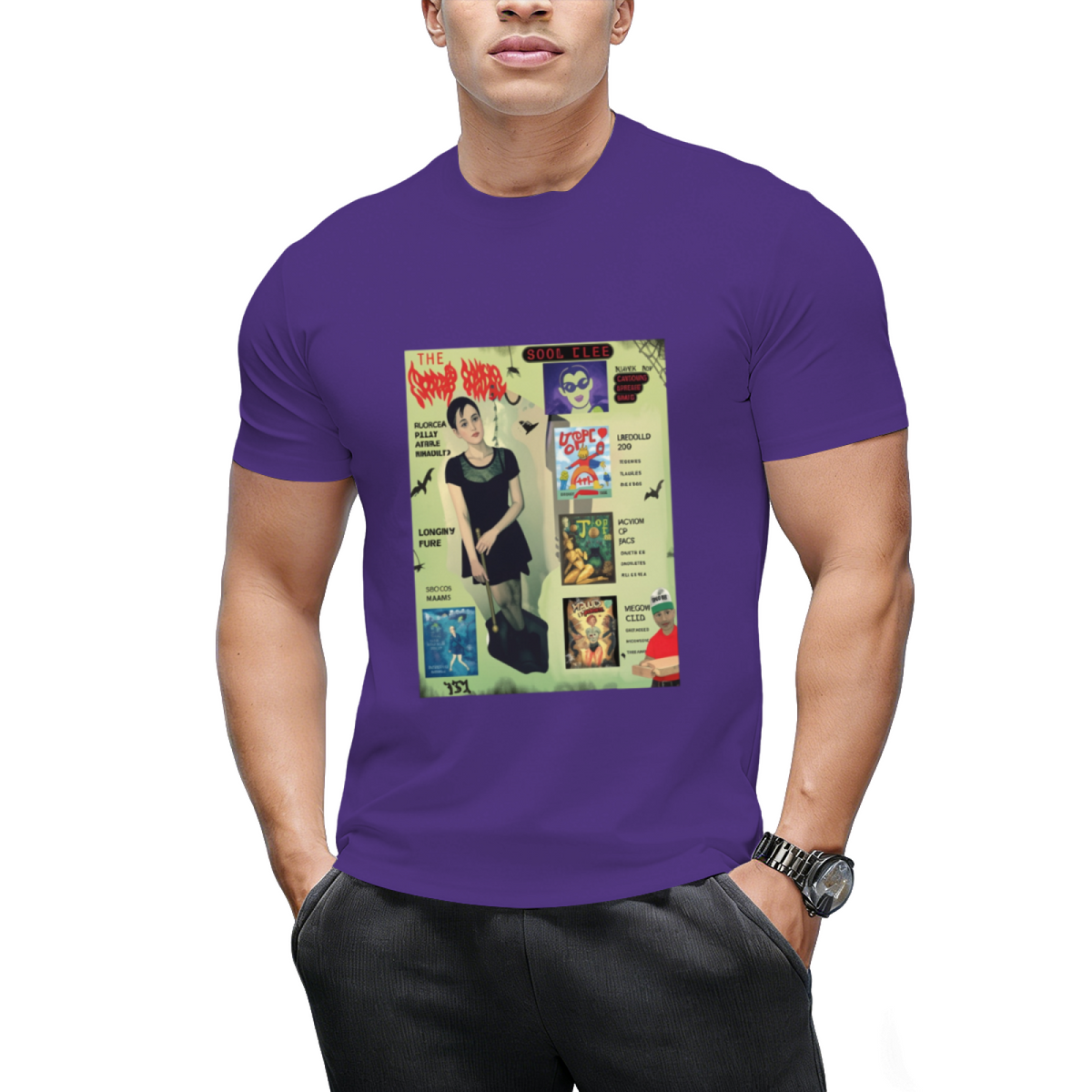 The Groovy Ghoul Club 2 Graphic T-Shirt