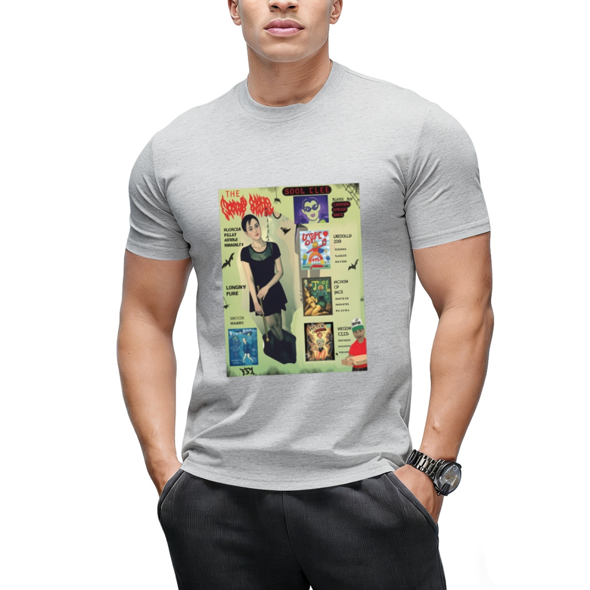 The Groovy Ghoul Club 2 Graphic T-Shirt
