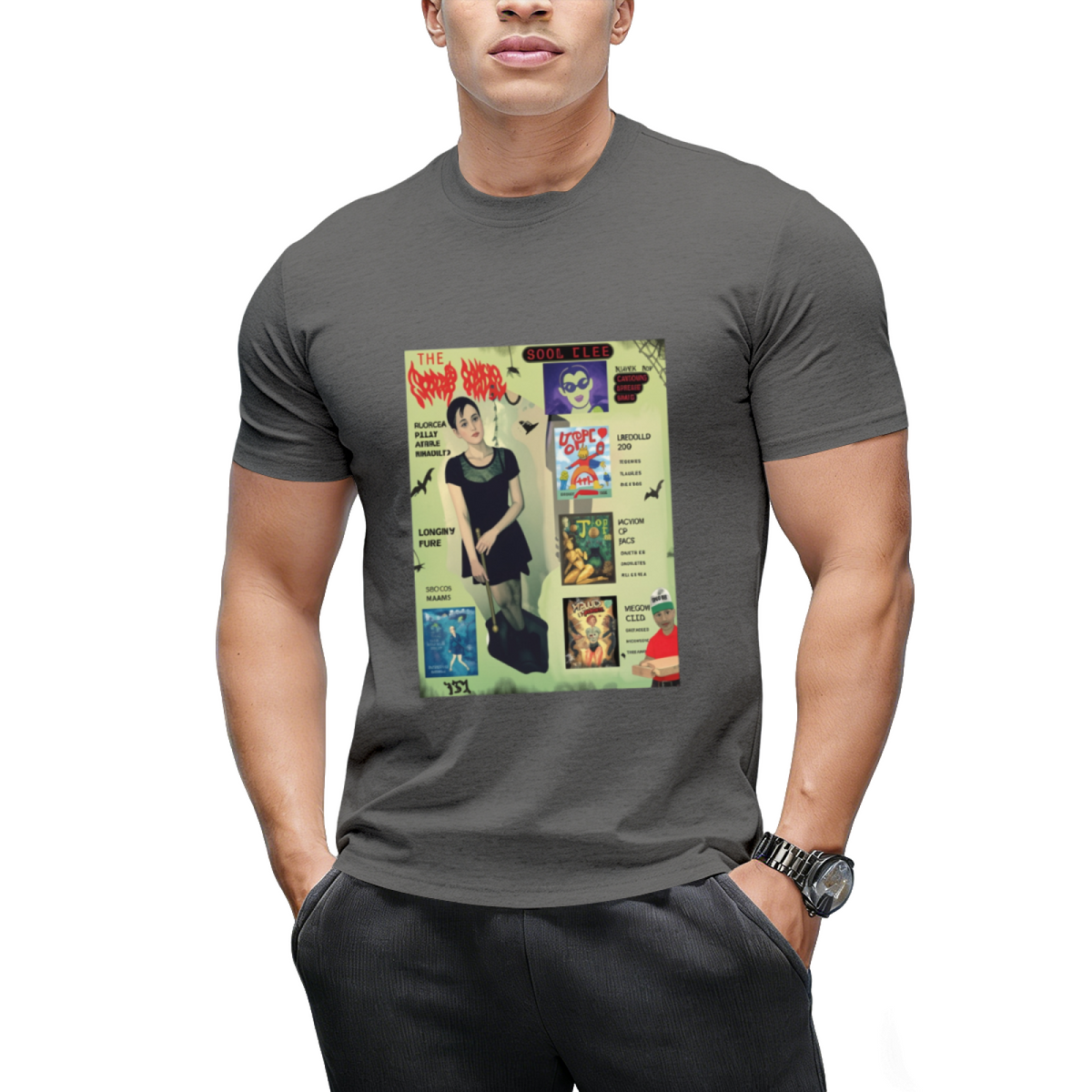 The Groovy Ghoul Club 2 Graphic T-Shirt
