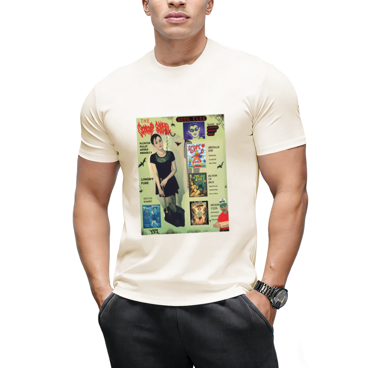 The Groovy Ghoul Club 2 Graphic T-Shirt