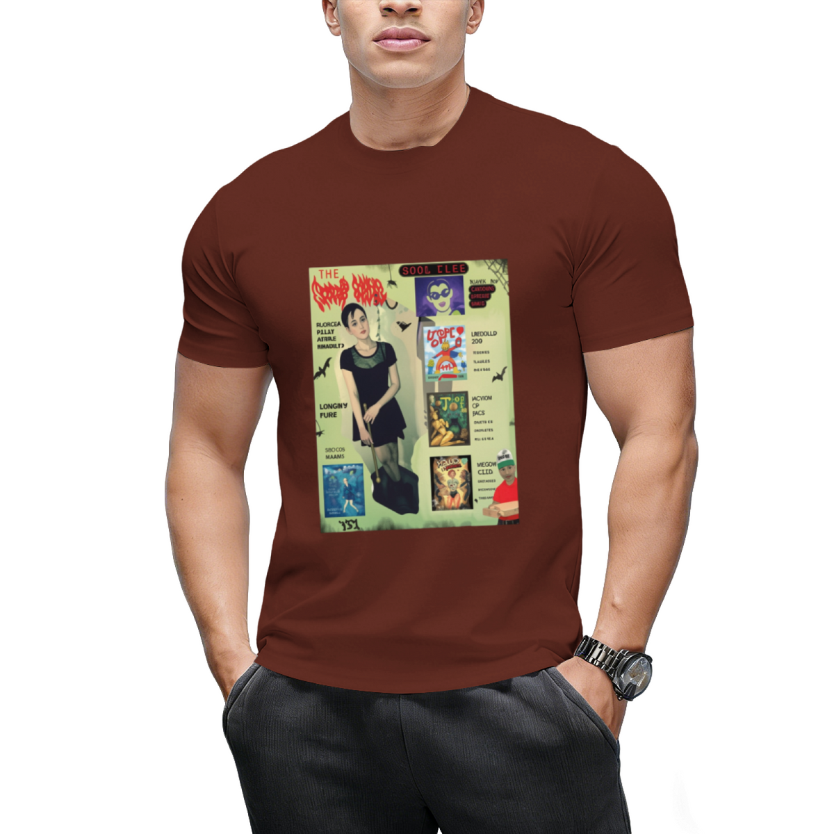 The Groovy Ghoul Club 2 Graphic T-Shirt