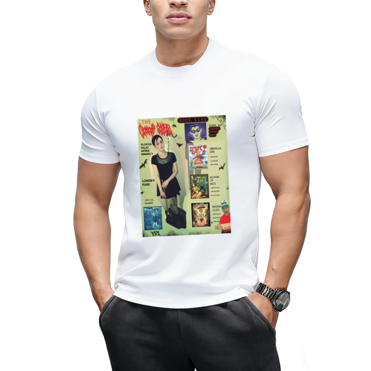 The Groovy Ghoul Club 2 Graphic T-Shirt