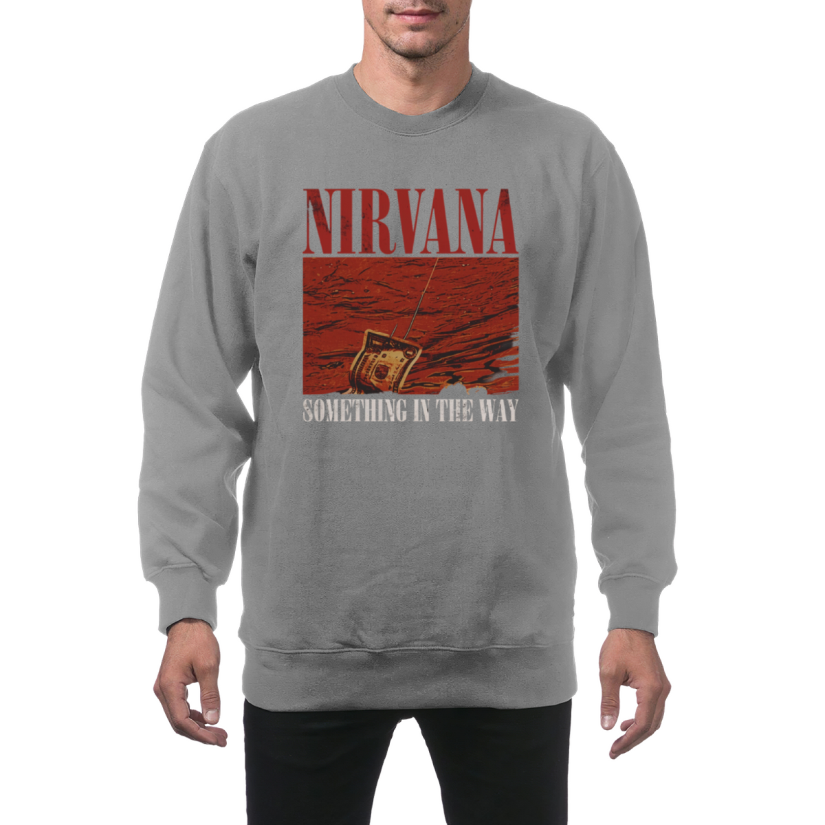 Nirvana Something in the Way Crewneck Sweatshirt