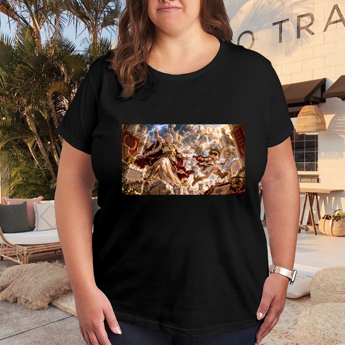 Lightning Palace Battle Women's T-Shirt for Conventions