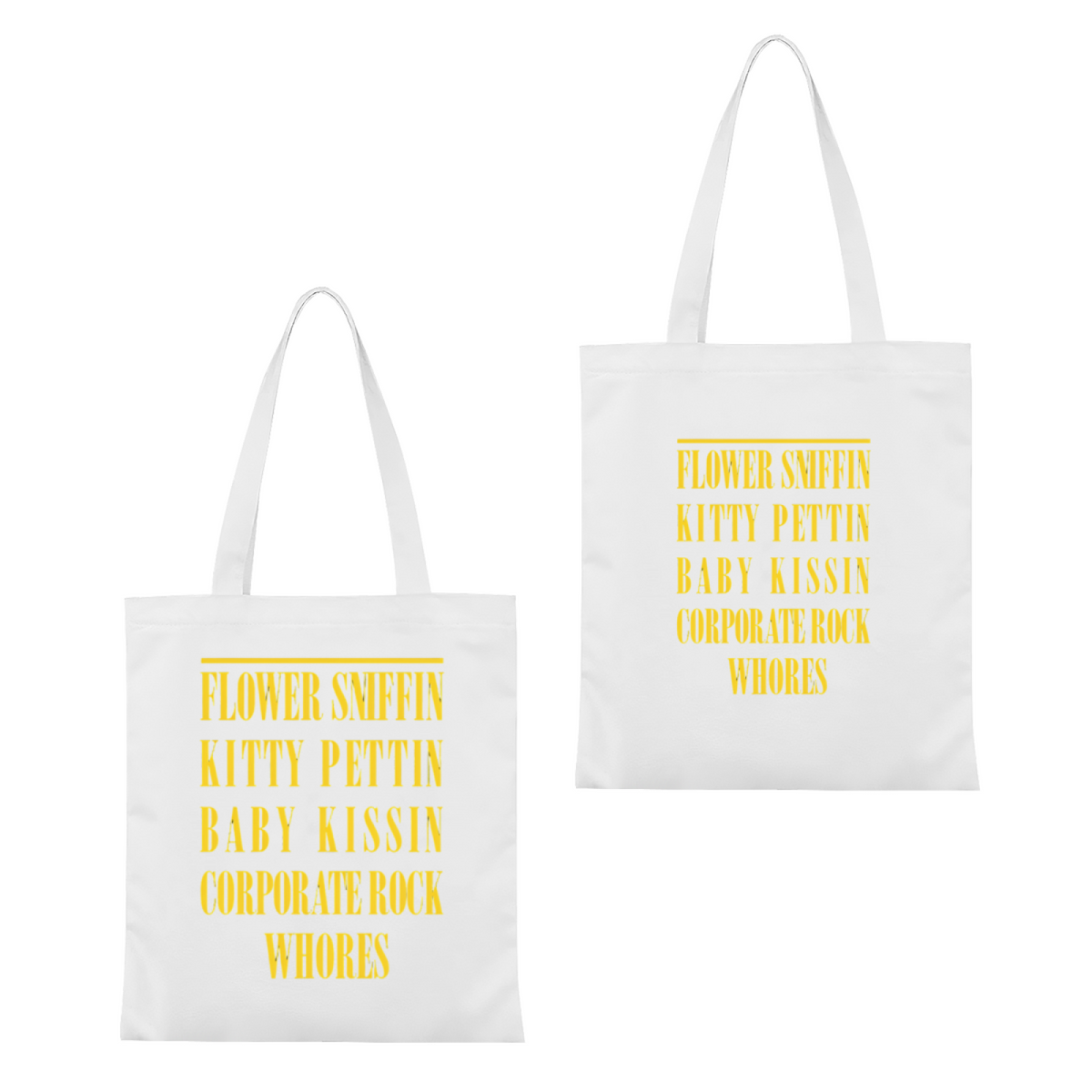 Nirvana Smiley Face Canvas Tote Bag