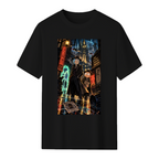 Neon City Travelers Men's T-Shirt for Night Markets