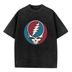 Grateful Dead SYF Vintage Style washed graphic T-shirt, product image