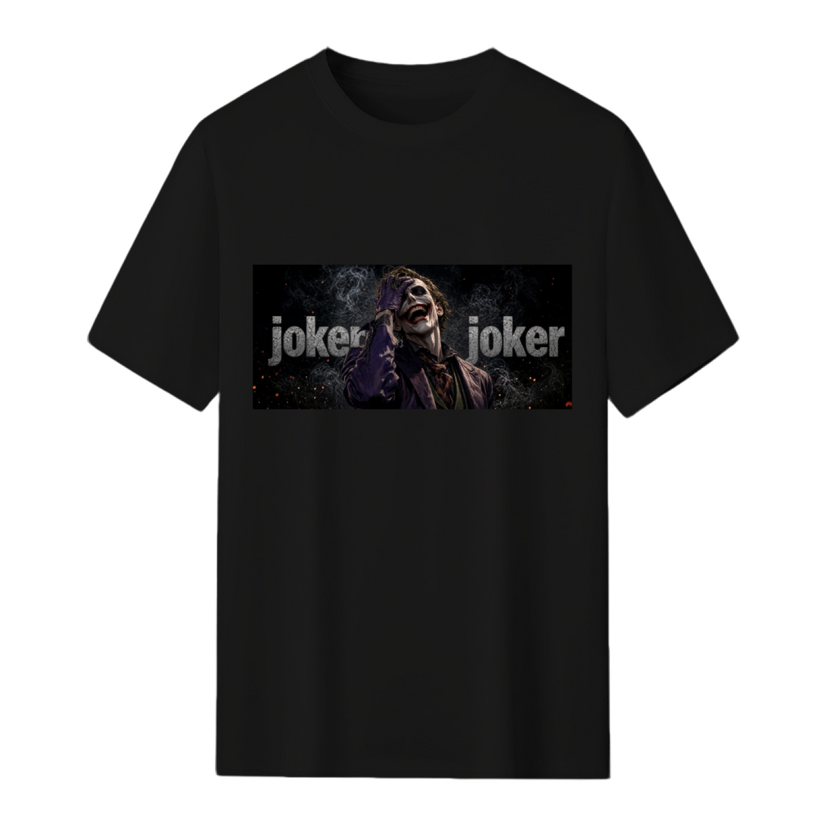 Purple Suit Laughter Men's T-Shirt for Halloween Parties