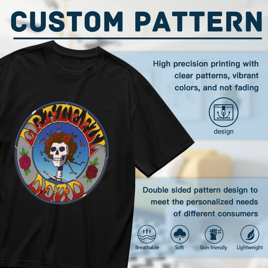 Grateful Dead Skull Roses Bertha graphic T-shirt product image