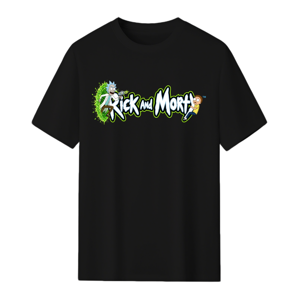 Cartoon Portal Duo Men's T-Shirt for Summer