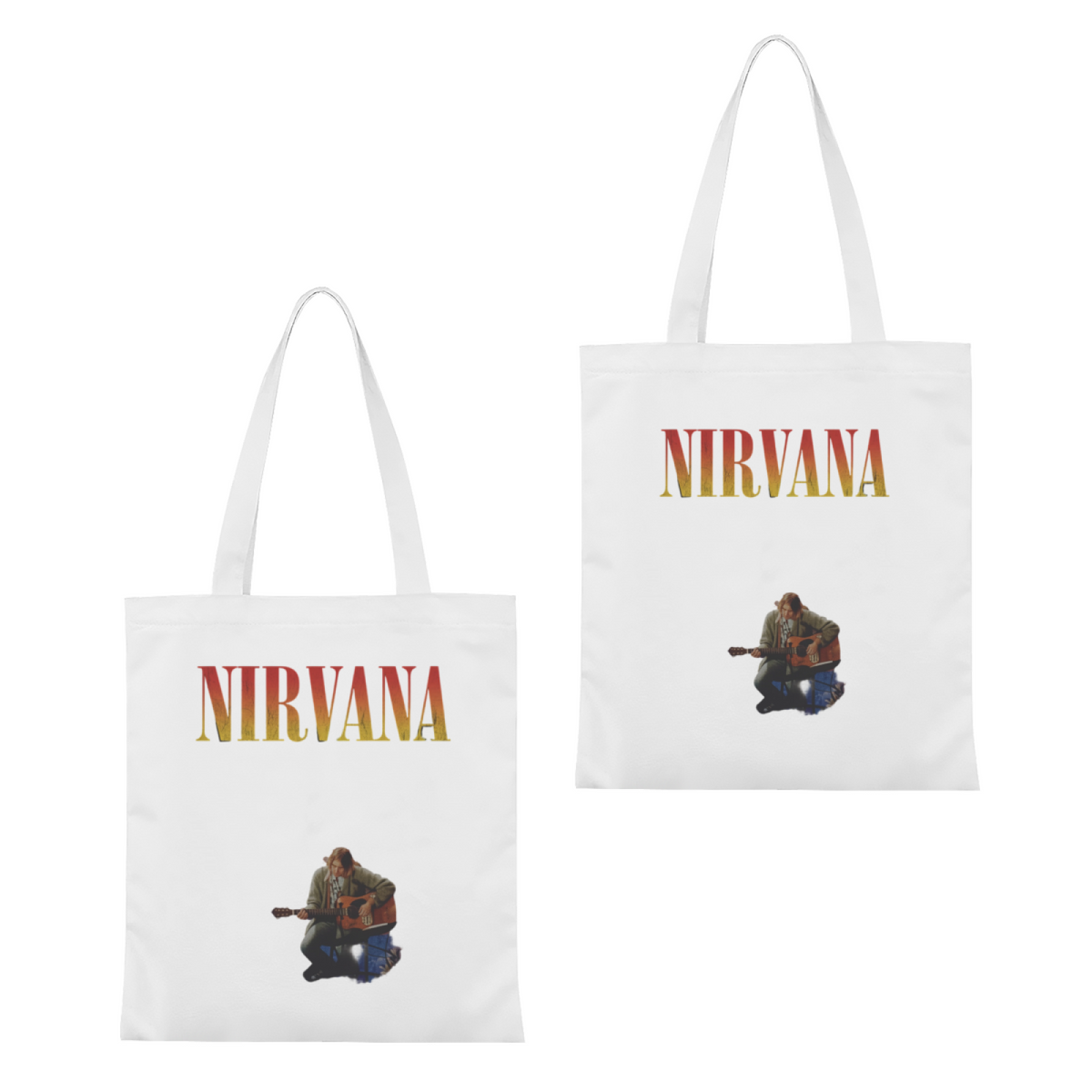 Nirvana Unplugged in New York Canvas Tote