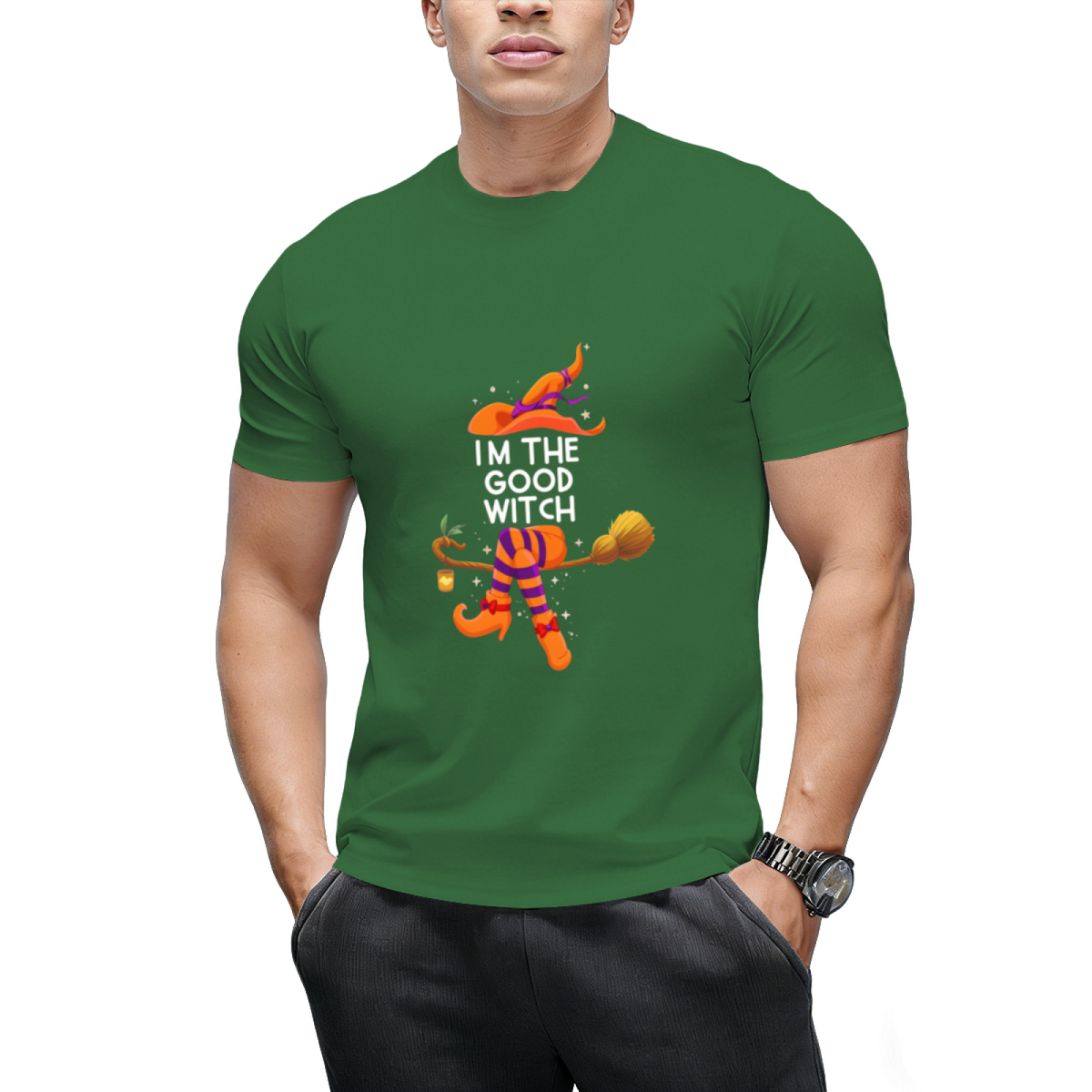 I'm the Good Witch Halloween Graphic T-Shirt