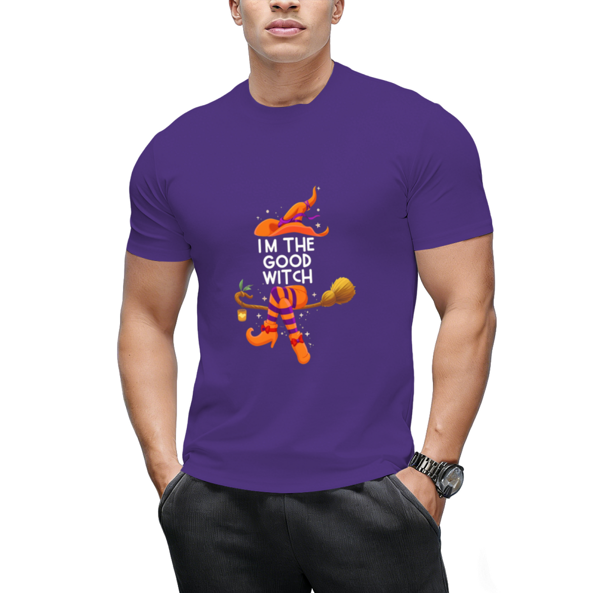 I'm the Good Witch Halloween Graphic T-Shirt