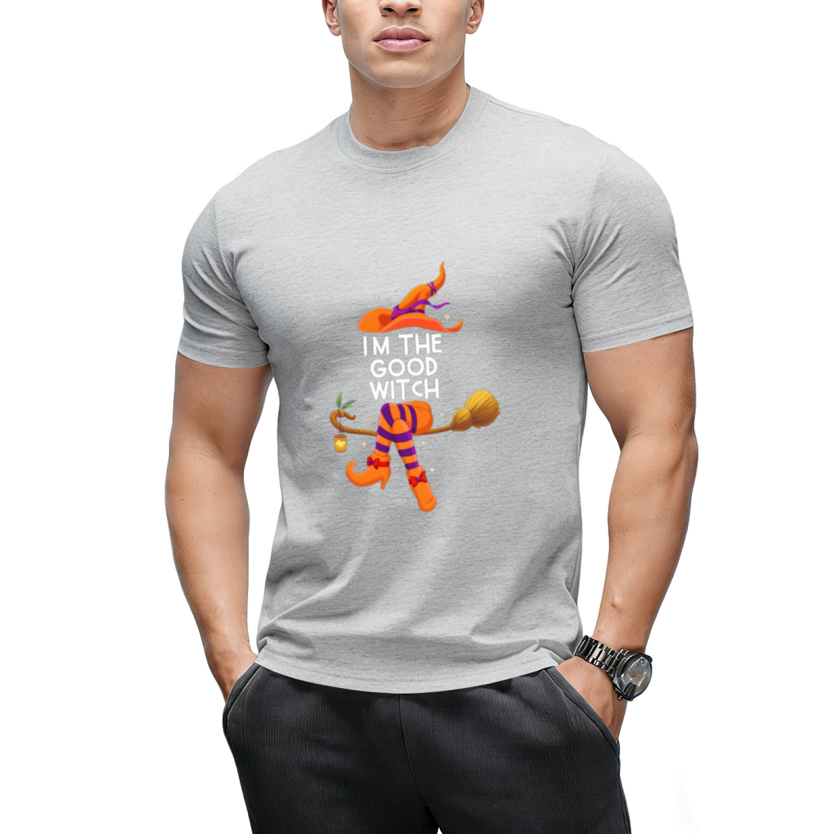 I'm the Good Witch Halloween Graphic T-Shirt
