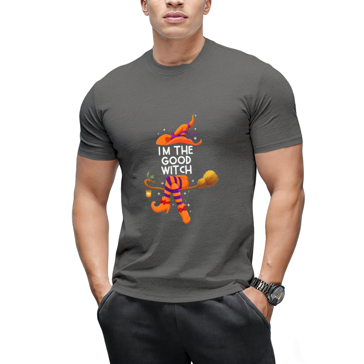 I'm the Good Witch Halloween Graphic T-Shirt