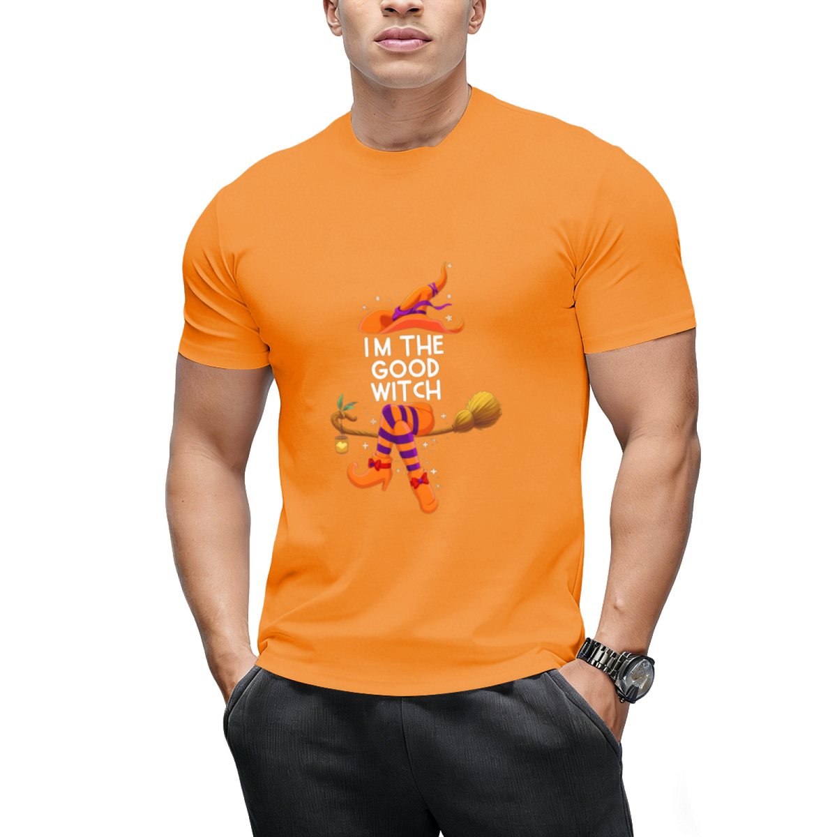 I'm the Good Witch Halloween Graphic T-Shirt