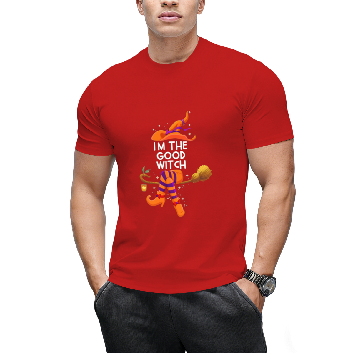 I'm the Good Witch Halloween Graphic T-Shirt