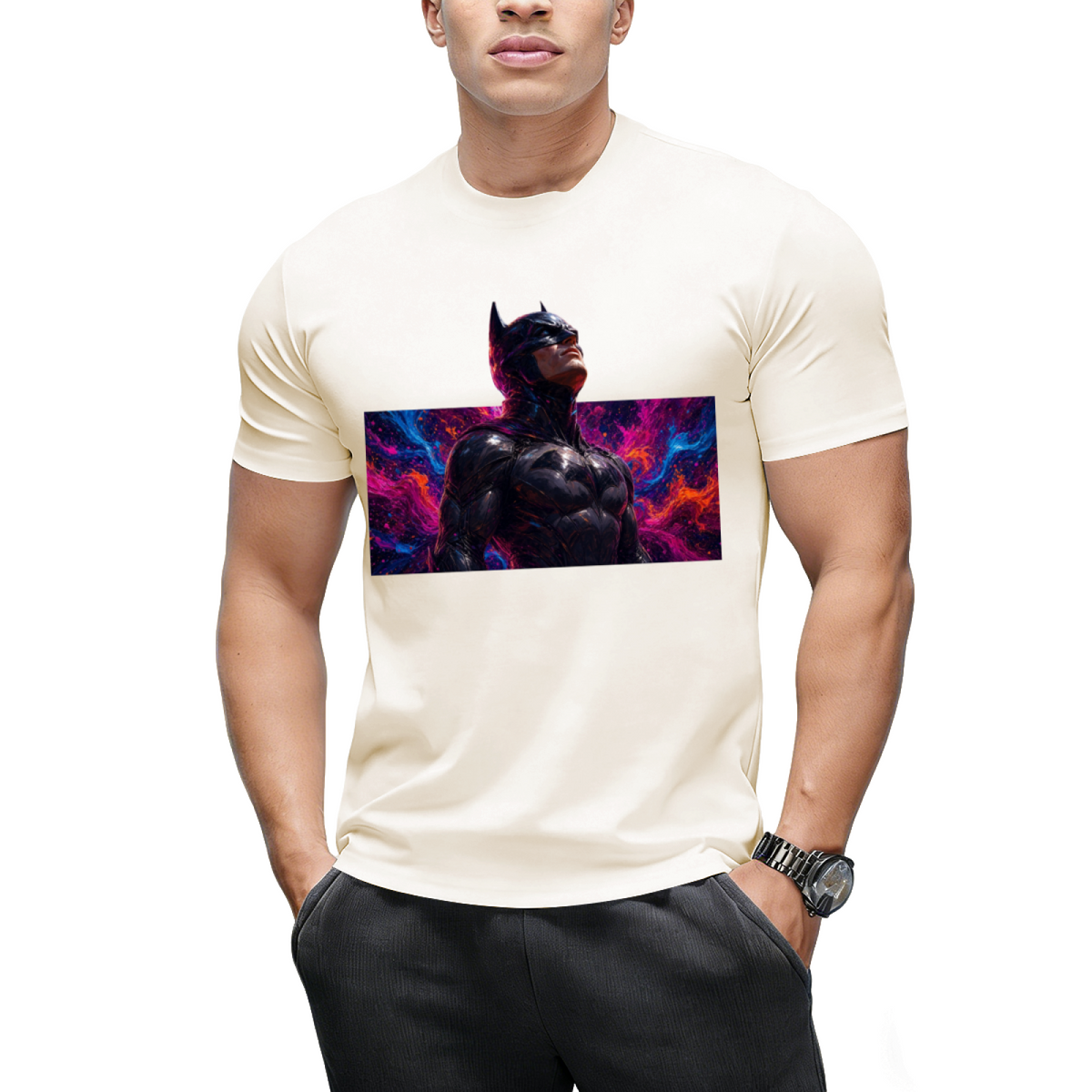 Armored Resolve Men's T-Shirt for Weekend Outings
