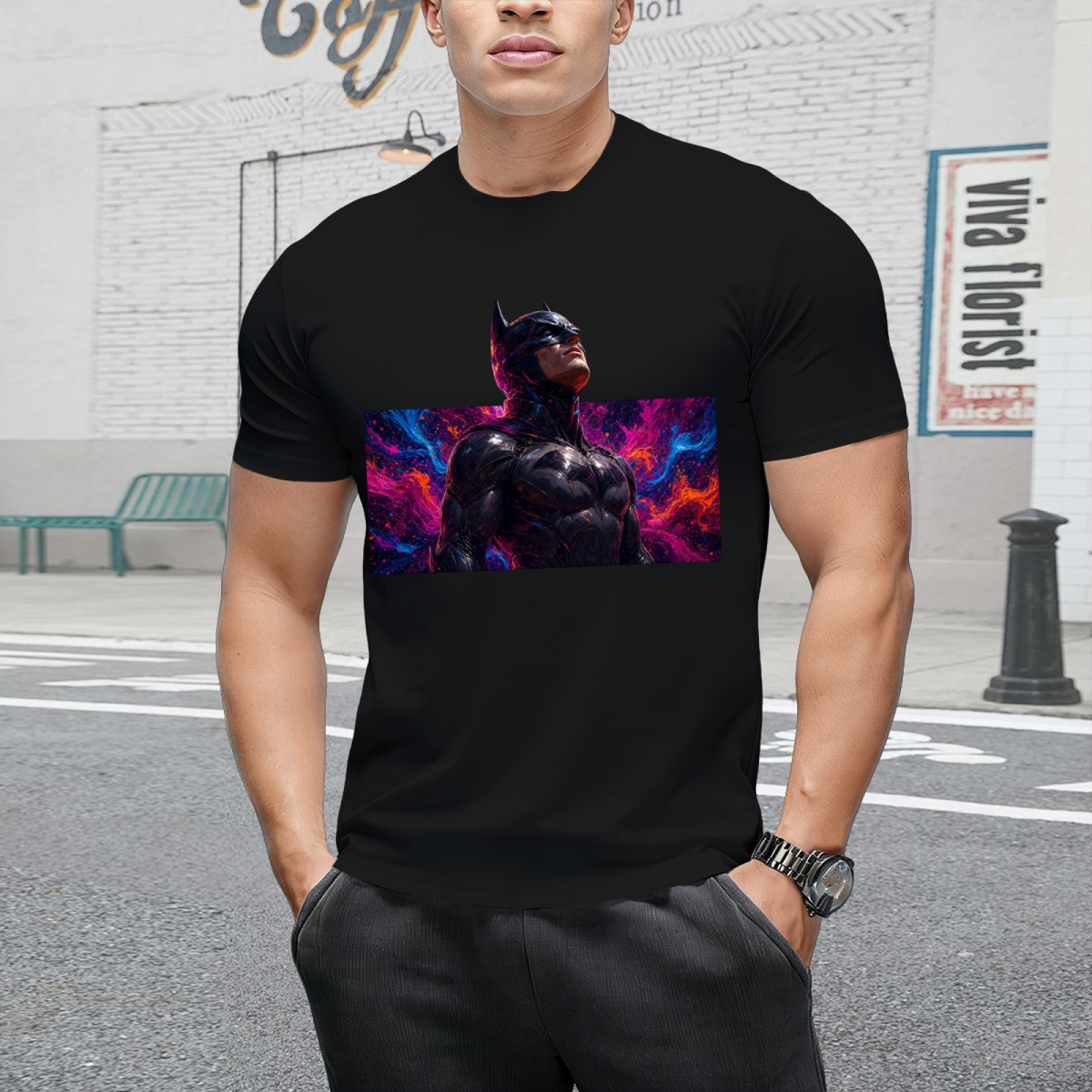 Armored Resolve Men's T-Shirt for Weekend Outings