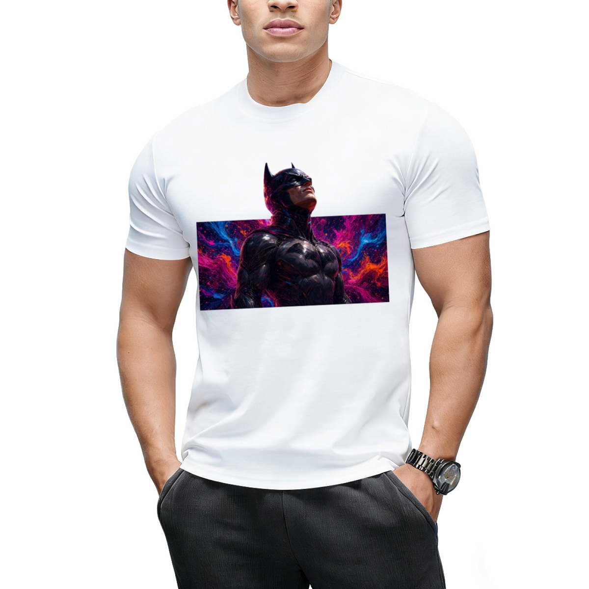 Armored Resolve Men's T-Shirt for Weekend Outings