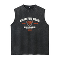 Grateful Dead washed graphic tank top with Soldier Field Chicago 1995 graphic
