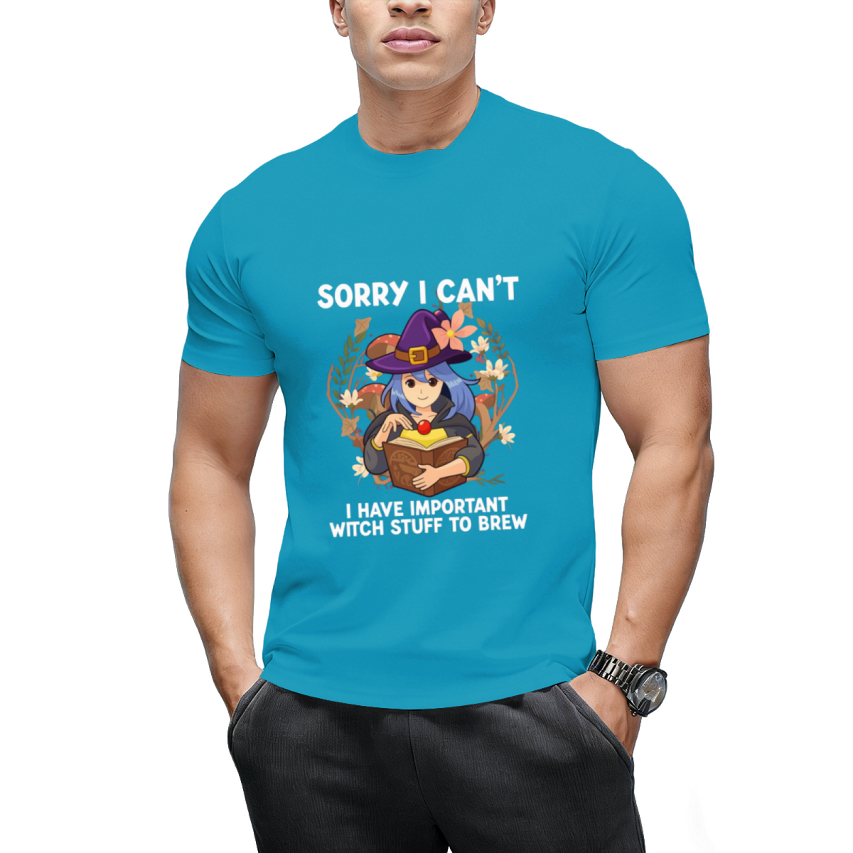 Witch Brew Witch Stuff Halloween Graphic T-Shirt