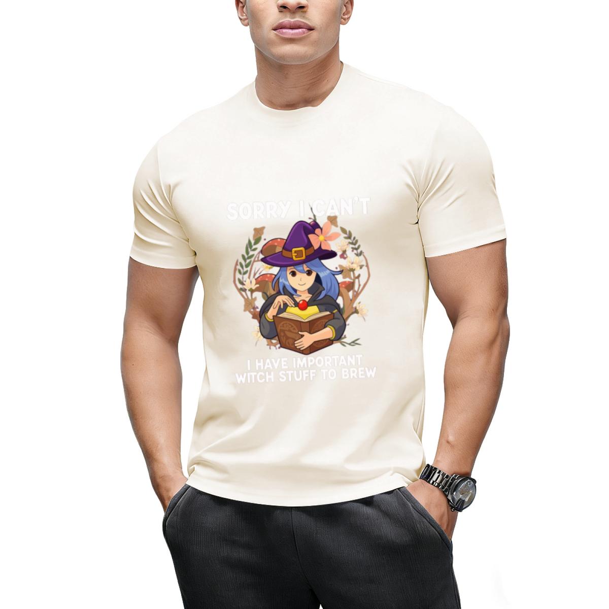 Witch Brew Witch Stuff Halloween Graphic T-Shirt