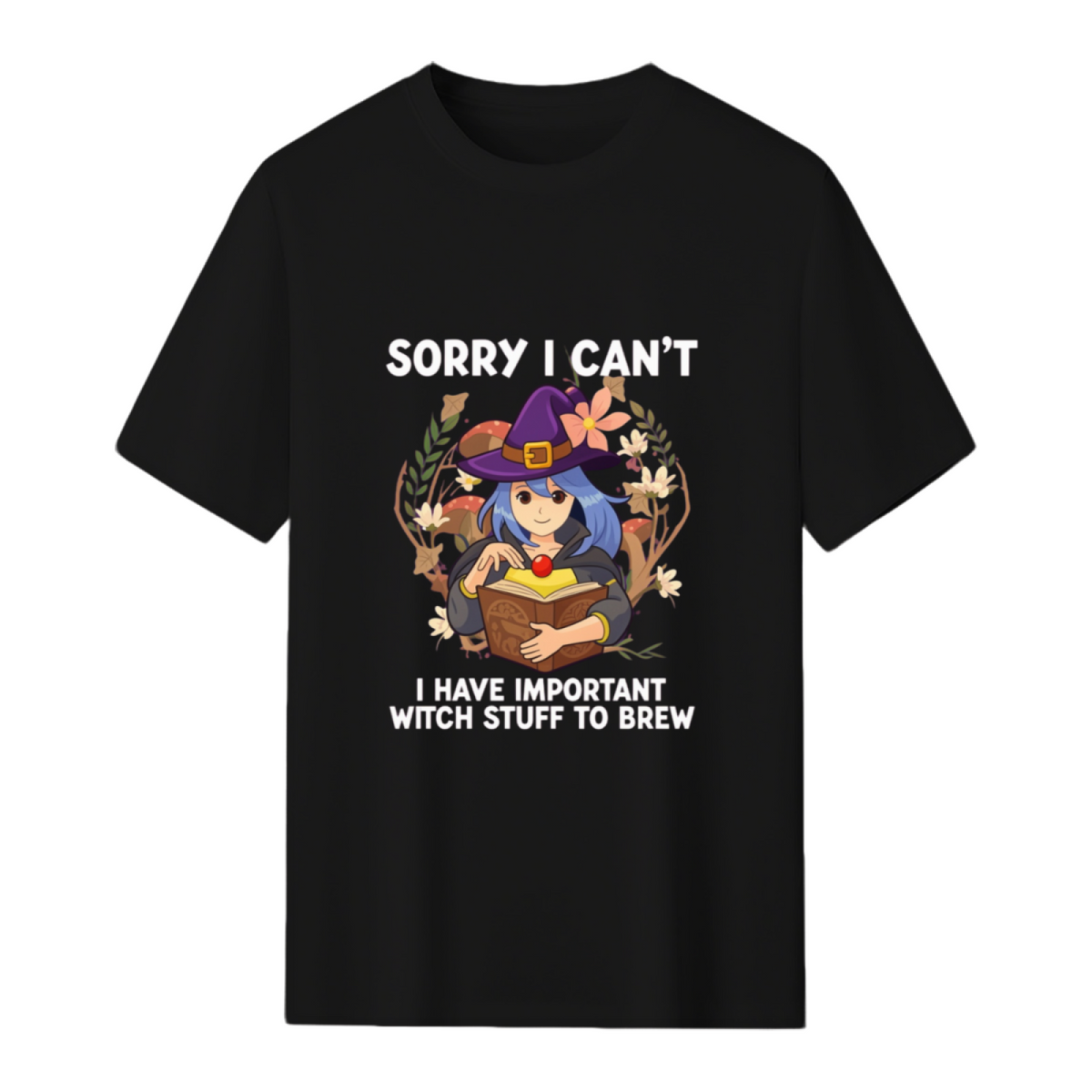 Witch Brew Witch Stuff Halloween Graphic T-Shirt