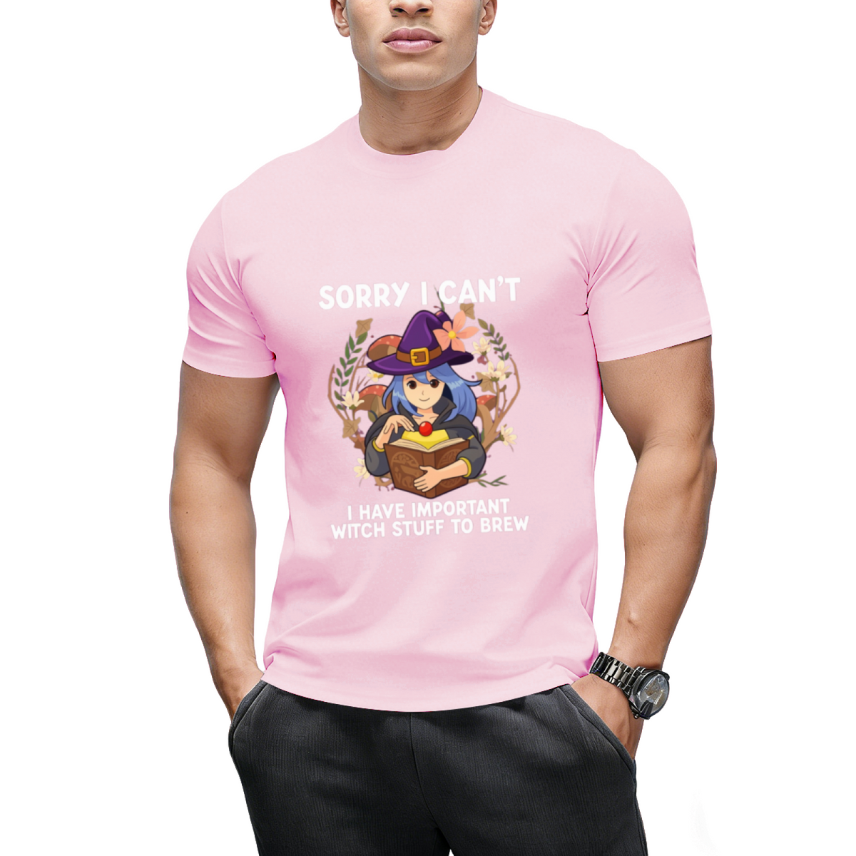 Witch Brew Witch Stuff Halloween Graphic T-Shirt