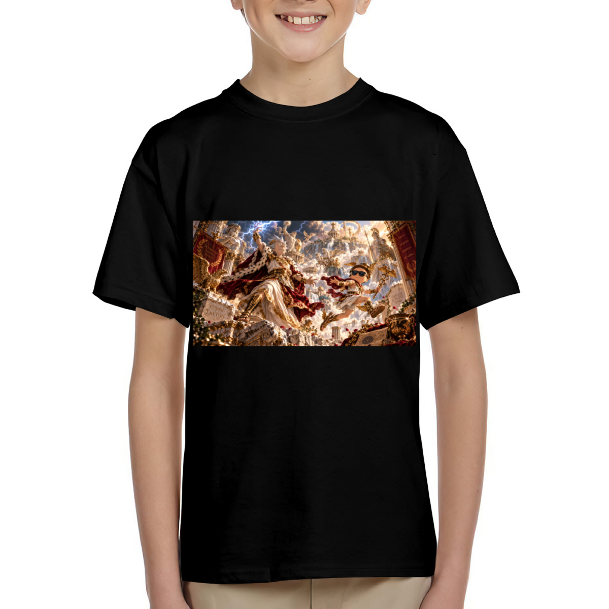 Lightning Palace Battle Kid's T-Shirt for Conventions