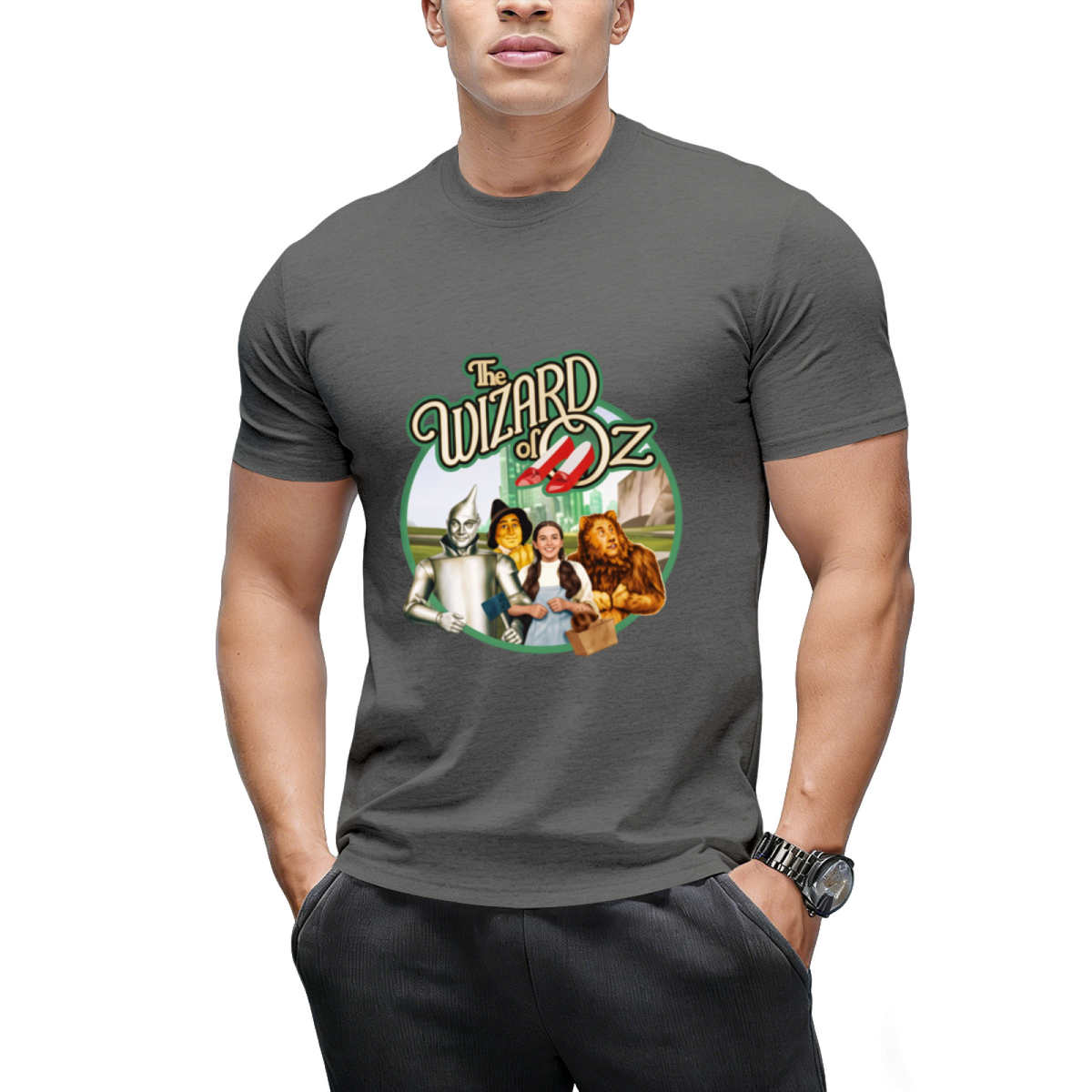 Wizard of Oz Emblem Graphic T-Shirt
