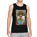 Grateful Dead 60th Anniversary Tie Dye Artwork graphic tank top product image