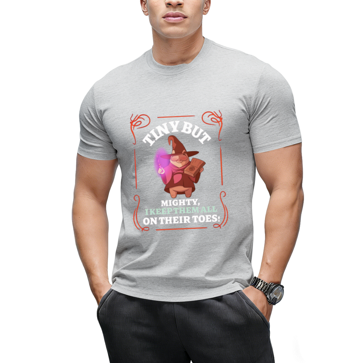 Youngest Keeps You on Your Toes Graphic T-Shirt