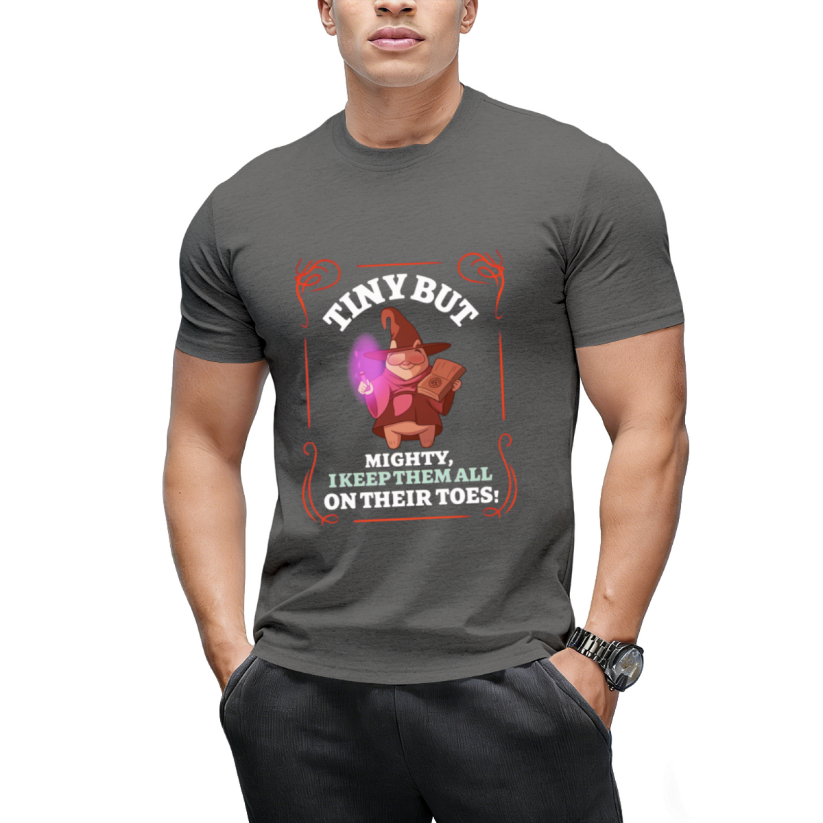 Youngest Keeps You on Your Toes Graphic T-Shirt