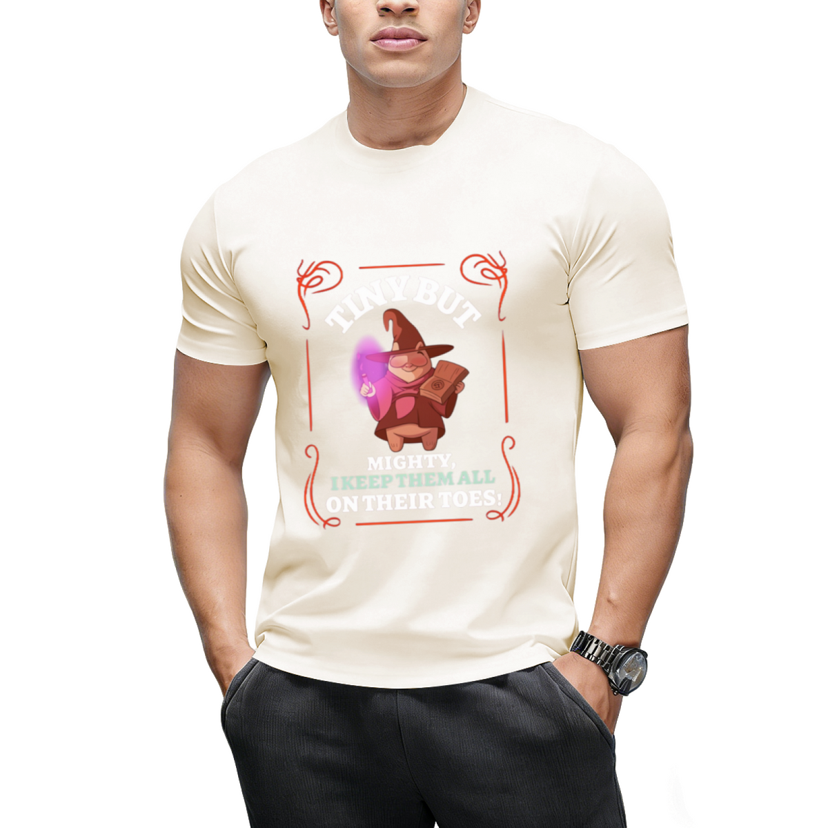 Youngest Keeps You on Your Toes Graphic T-Shirt