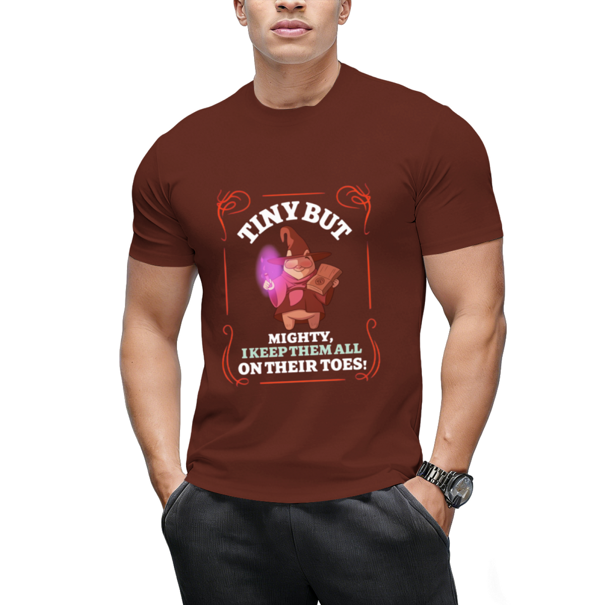 Youngest Keeps You on Your Toes Graphic T-Shirt