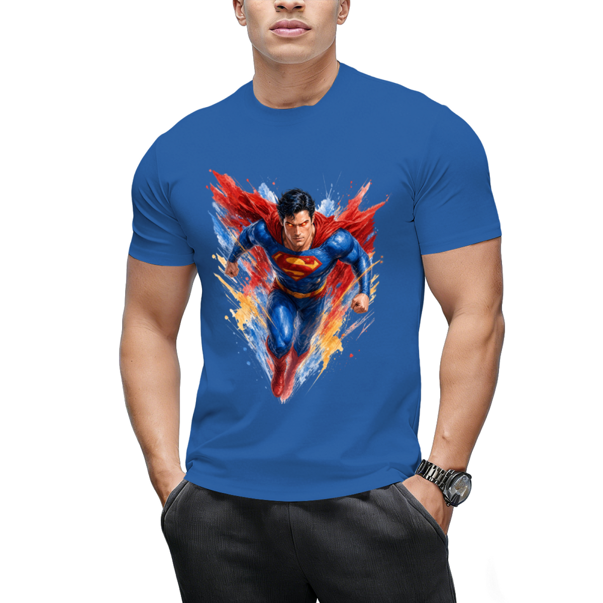 Golden Eyes Collage Men's T-Shirt for Gallery Visits