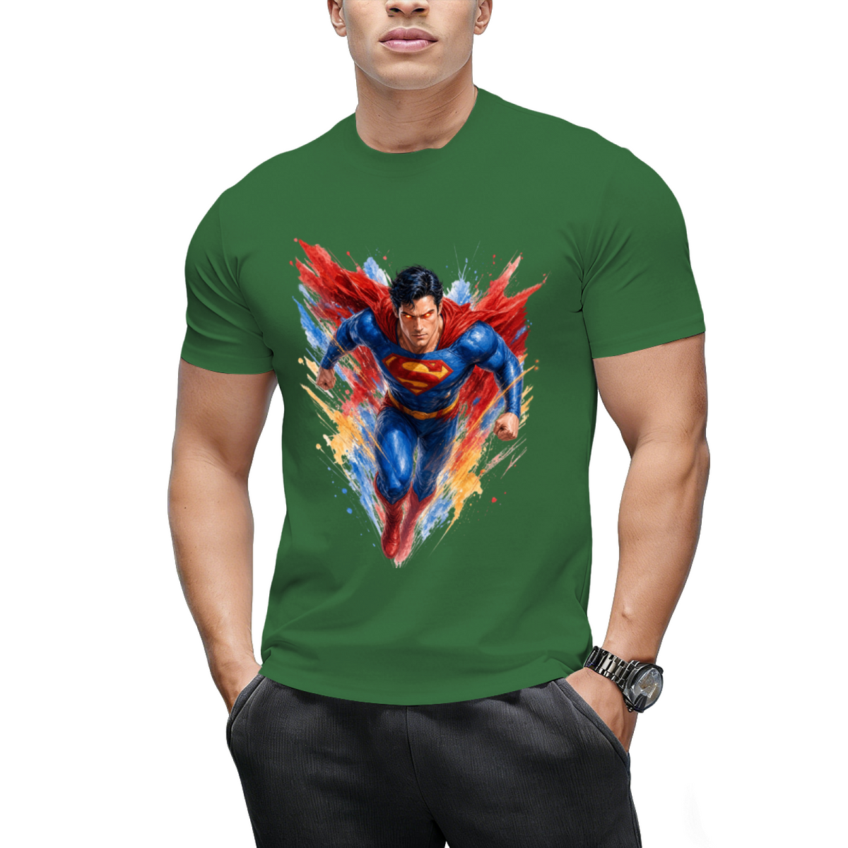 Golden Eyes Collage Men's T-Shirt for Gallery Visits