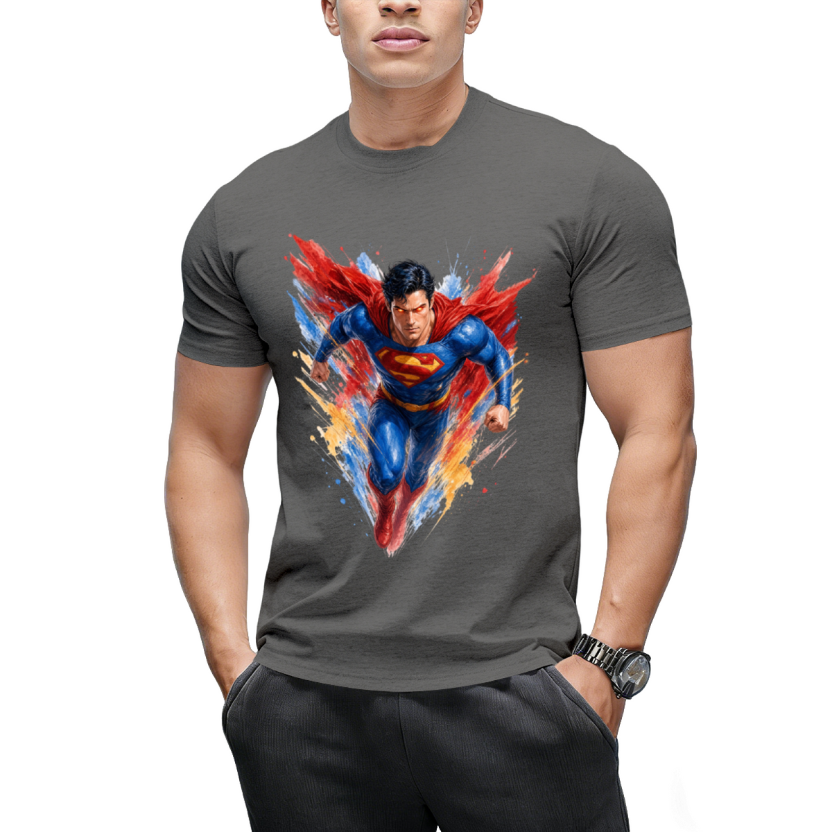 Golden Eyes Collage Men's T-Shirt for Gallery Visits