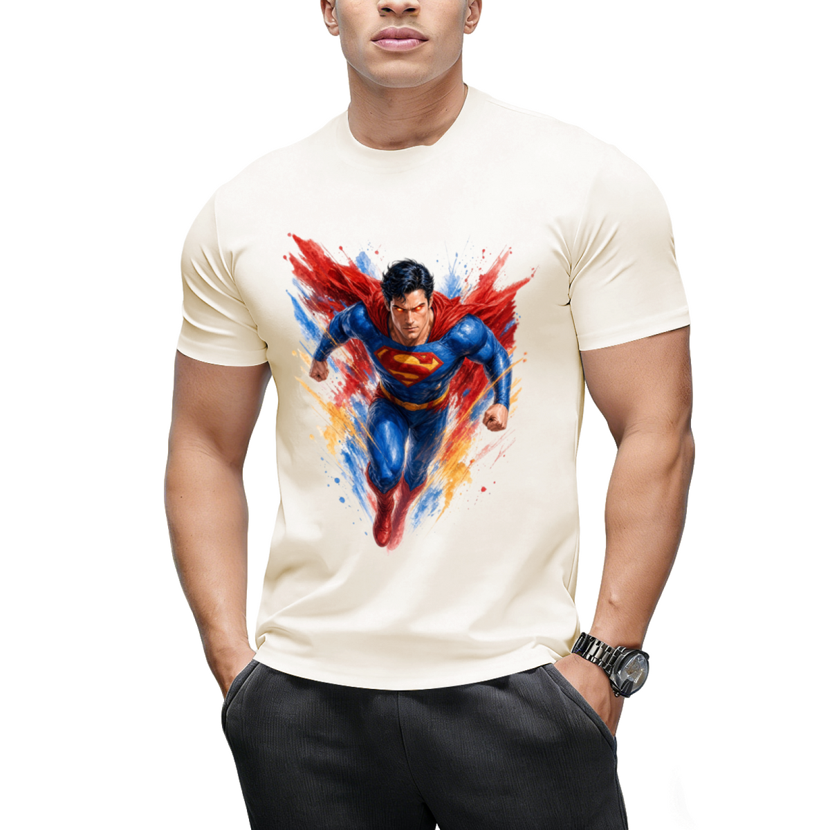 Golden Eyes Collage Men's T-Shirt for Gallery Visits