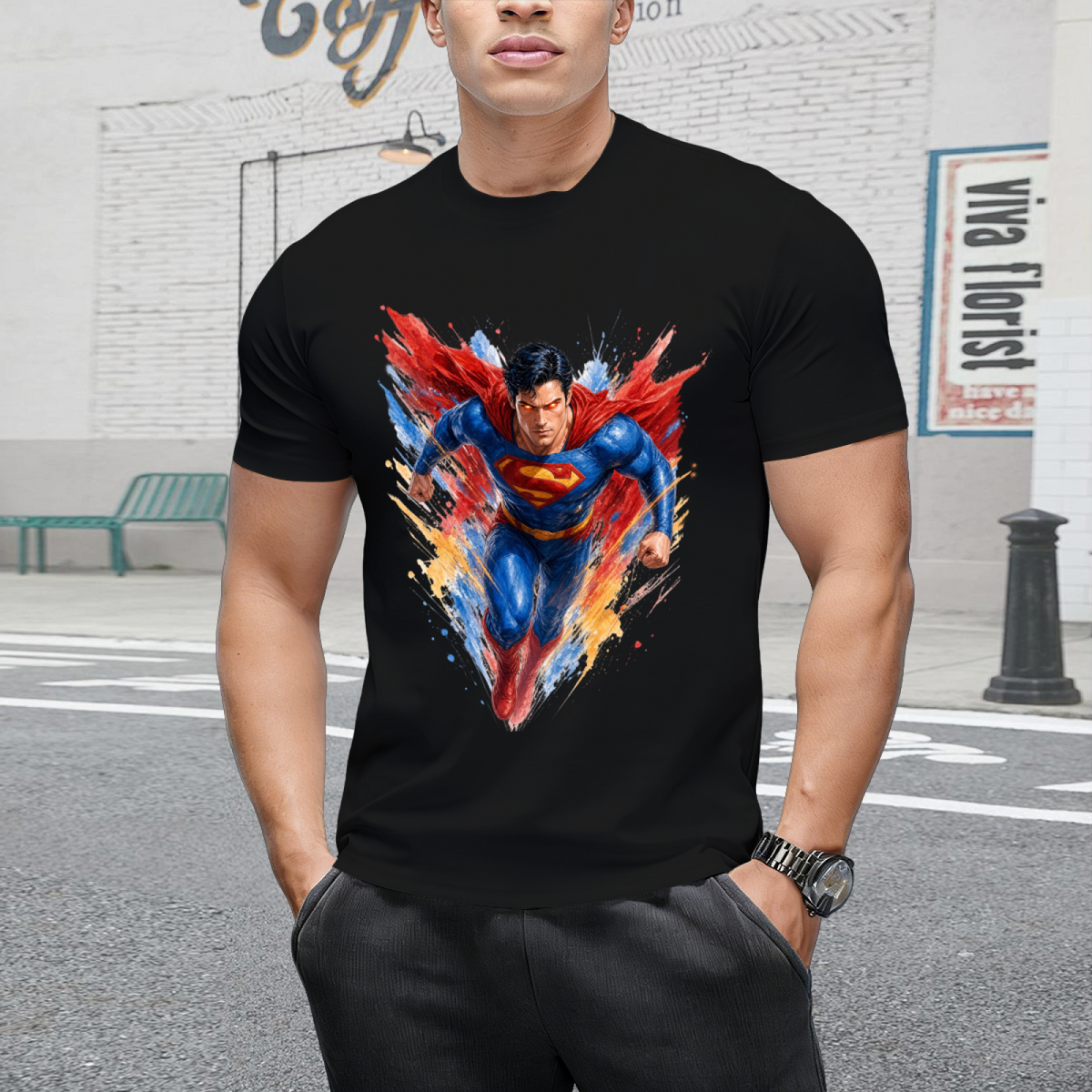Golden Eyes Collage Men's T-Shirt for Gallery Visits