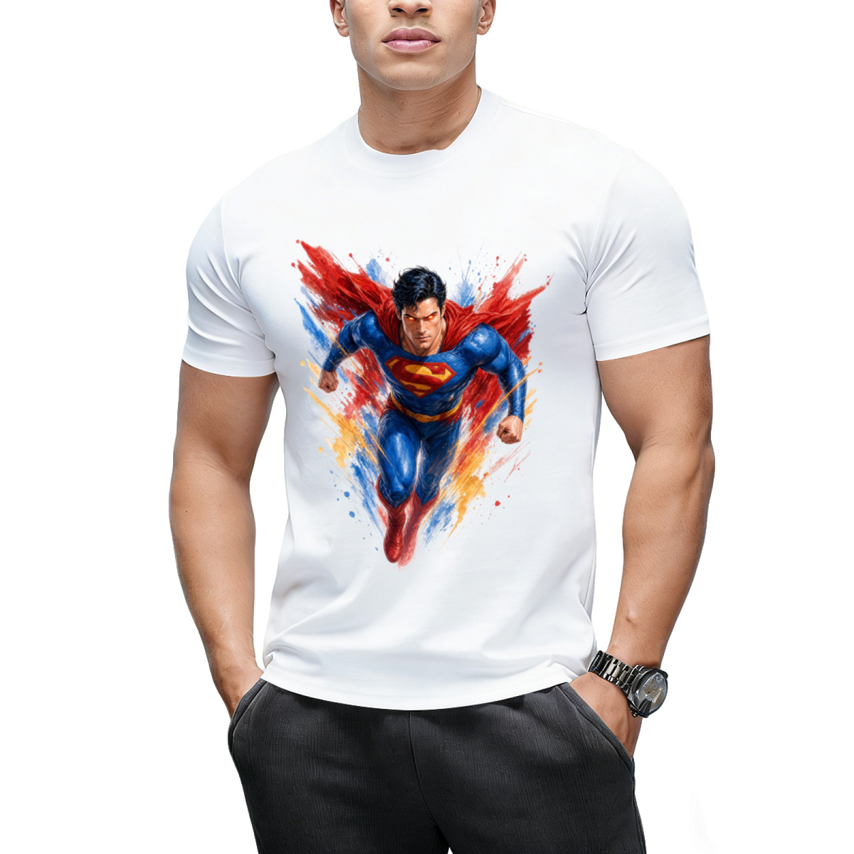 Golden Eyes Collage Men's T-Shirt for Gallery Visits
