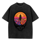 Grateful Dead Grateful Dead Music Artwork washed graphic T-shirt, product image